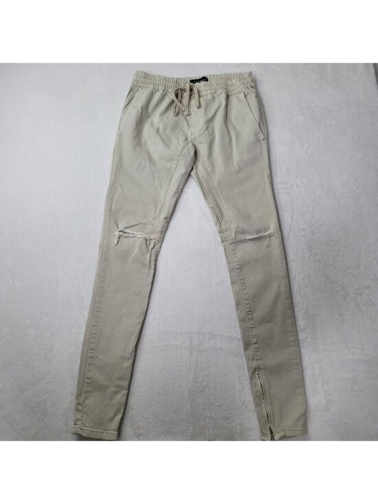 PacSun Other - Pacsun Men's Active Stretch Beige Drawstring Zippered Ankle Jogger Pants Size S